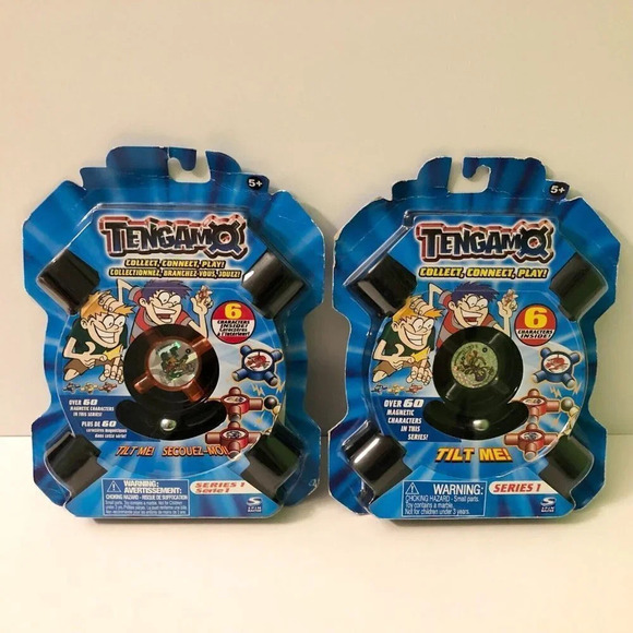 2005 Lot of 2 Tengamo Series 1 Collect Connect Play Spinmaster - Picture 1 of 12